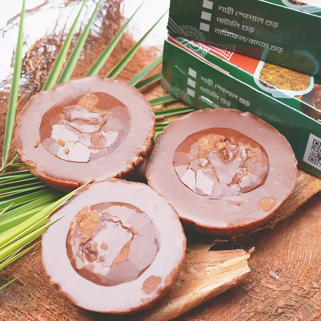 খেজুর গুড় (গোল পাটালি) | Khejur Gur (Gol Patali)